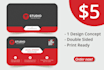 design business namecard unlimited revision