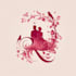 design fantasy engaged couples wedding logo