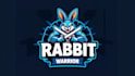 design realistic samurai rabbit logo in high definition