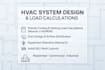 hvac system design, duct sizing and load calculations with ashrae standards