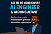 be your expert ai prompt engineer and ai consultant