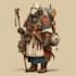 design a warhammer 40k character illustration