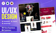 create website design mockups, figma website design