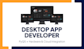 develop python desktop applications using pyqt5