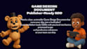 write a professional game design document gdd