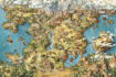 fantasy map design map illustration fantasy map