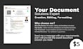 be your professional document editing specialist