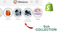 create dynamic shopify sub collections