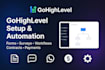 setup go highlevel form survey workflow contract payment go high level ghl