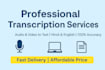 do fast and accurate typing, data entry, copy paste, and transcription work