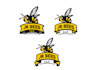 design inventive honey comb logo