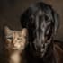 do realistic digital pet portrait dog, cat, horse