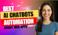 build ai chatbots, automation, and smart web apps