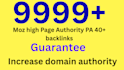 create  massive backlink package to boost your SEO
