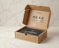 box design, mailer subscription box design and mockup
