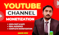 do organic youtube promotion for monetization