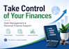 help you manage your debts and take control of your finances