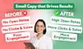 write professional email copywriting sales emails email sequences
