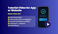 create step by step app or website tutorial video with voiceover