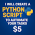 create a python script to automate your tasks