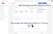 google admanager adx ma approval with multiple companies