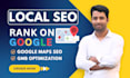 do local SEO to rank your website and google business profile