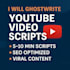 ghostwrite engaging youtube video scripts that keep viewers hooked