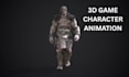 do 3d game character animation video, cartoon rigging modeling unreal engine fbx