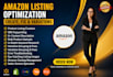 create amazon product listing and variation, amazon listing optimization SEO