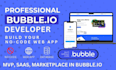 build responsive web apps mvps and saas with bubbleio no code mvp developer
