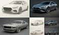 do automotive design, car concept sketch, 3d vehicle modeling and  rendering