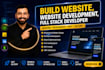 build website, website development, full stack developer, front end developer