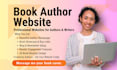 design author website, book website, book author website and book landing page