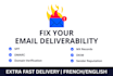 fix your email deliverability and improve sender reputation