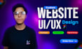 design a custom website with a prototype in figma