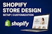 customize shopify website and ready shopify store