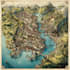 create a high quality fantasy map