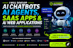 develop ai chatbots, ai agents, saas apps and ai web applications