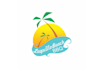 design high design unique beach BBQ logo