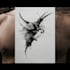 custom an abstract black tattoo design