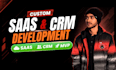 build custom saas, CRM and mvp as full stack developer