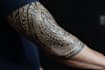 create your custom tribal polynesian tattoo sleeve