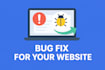 fix website bugs in react, angular, nodejs