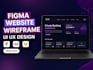 design website , landing page and mobile app uiux in figma