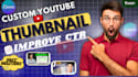 design attractive youtube video thumbnail using canva