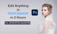 do photoshop editing, face swapping, retouching, background removal
