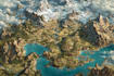 make fantasy map illustration
