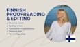 proofread and edit your finnish text with care and accuracy