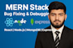 fix bugs and add features in your mern stack app