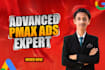 create data driven google ads pmax, PPC search campaign